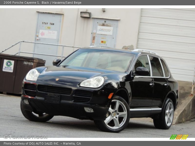 Black / Havanna/Sand Beige 2006 Porsche Cayenne S