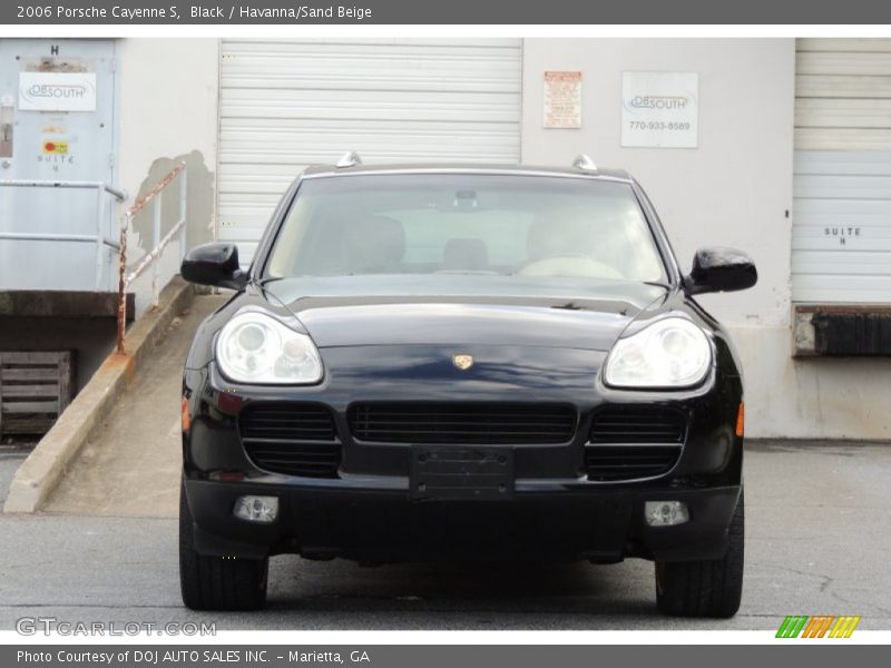 Black / Havanna/Sand Beige 2006 Porsche Cayenne S
