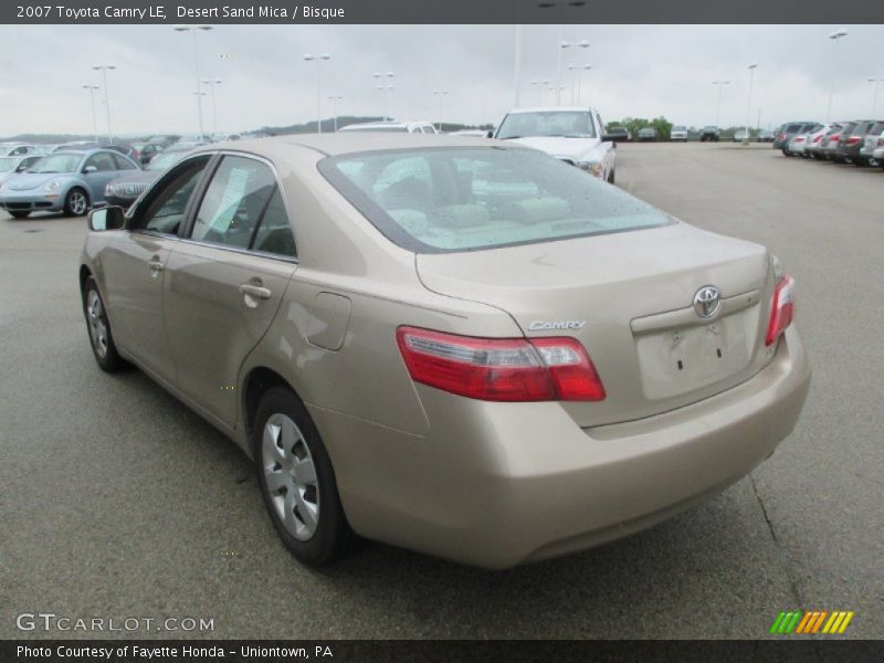 Desert Sand Mica / Bisque 2007 Toyota Camry LE