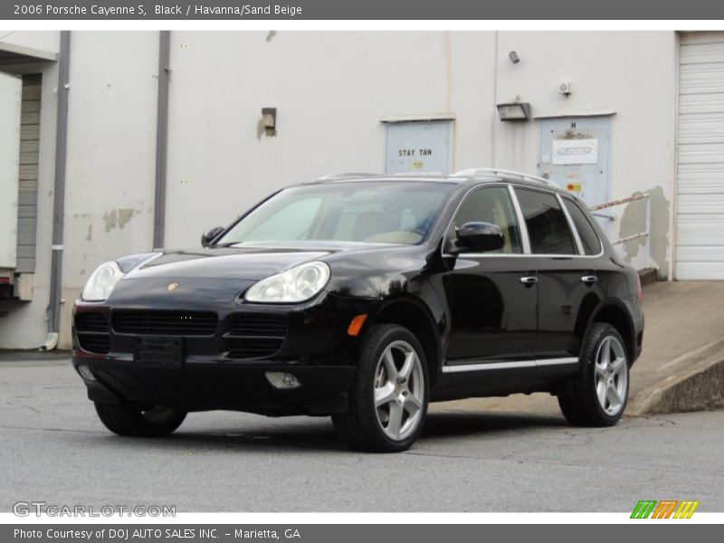 Black / Havanna/Sand Beige 2006 Porsche Cayenne S
