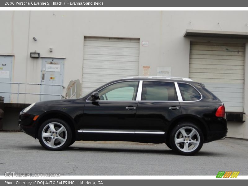 Black / Havanna/Sand Beige 2006 Porsche Cayenne S