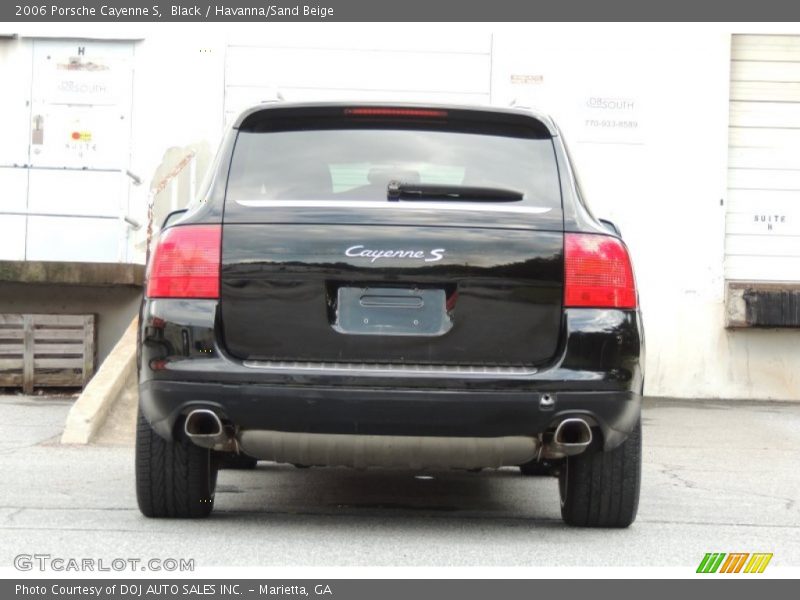 Black / Havanna/Sand Beige 2006 Porsche Cayenne S