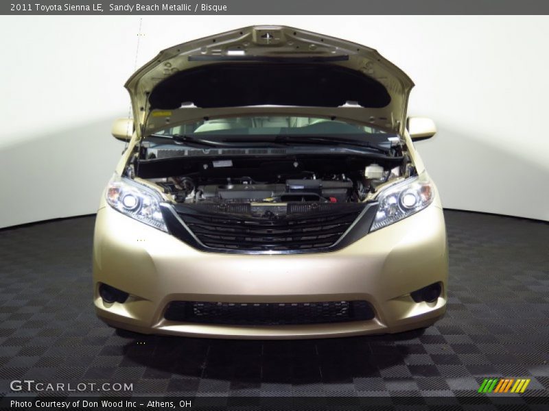 Sandy Beach Metallic / Bisque 2011 Toyota Sienna LE