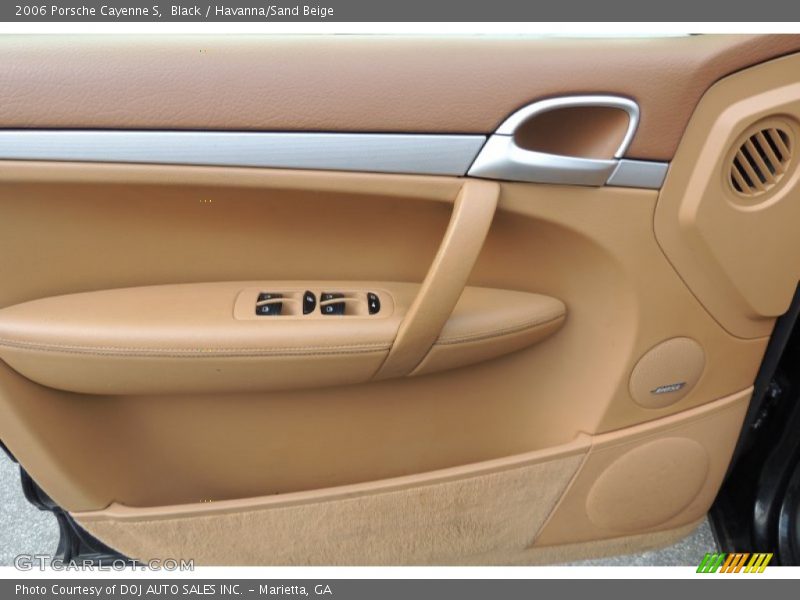 Black / Havanna/Sand Beige 2006 Porsche Cayenne S