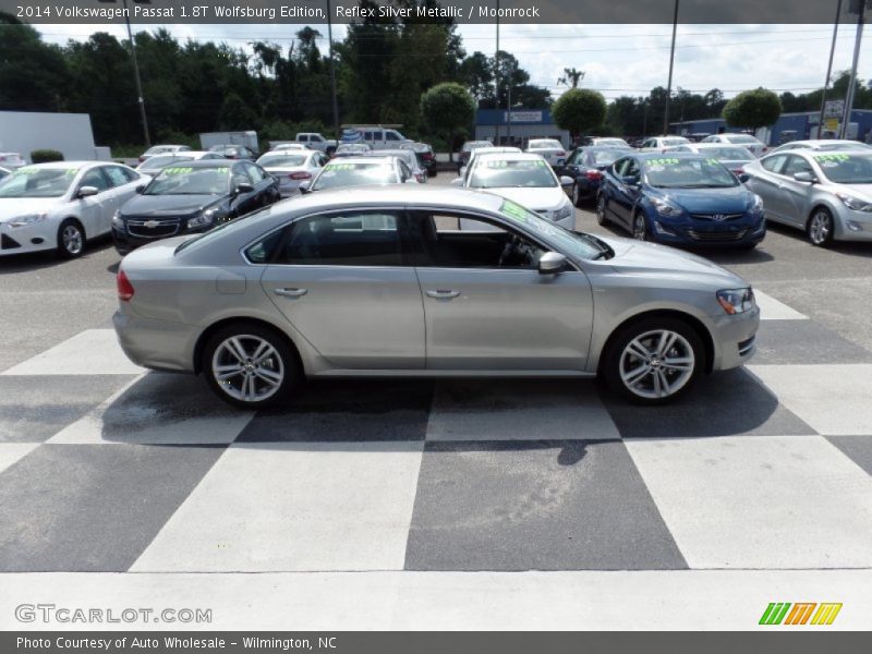 Reflex Silver Metallic / Moonrock 2014 Volkswagen Passat 1.8T Wolfsburg Edition