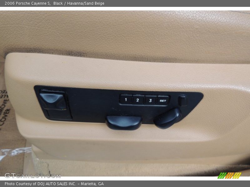 Black / Havanna/Sand Beige 2006 Porsche Cayenne S
