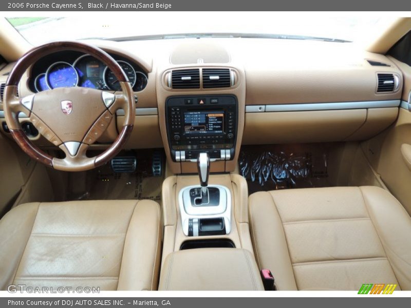 Black / Havanna/Sand Beige 2006 Porsche Cayenne S