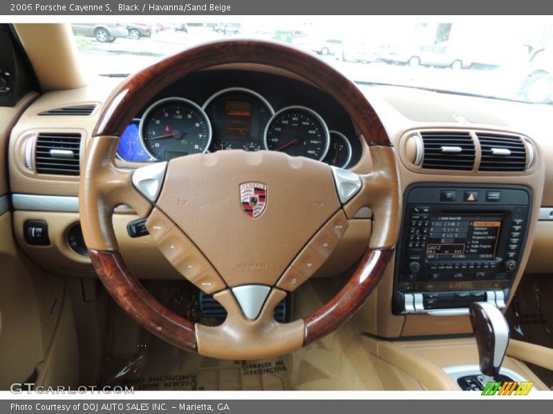 Black / Havanna/Sand Beige 2006 Porsche Cayenne S