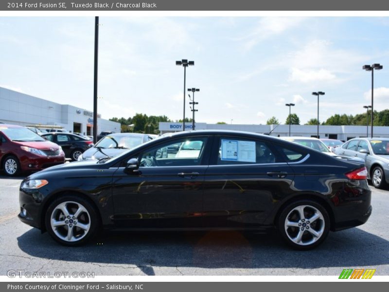 Tuxedo Black / Charcoal Black 2014 Ford Fusion SE