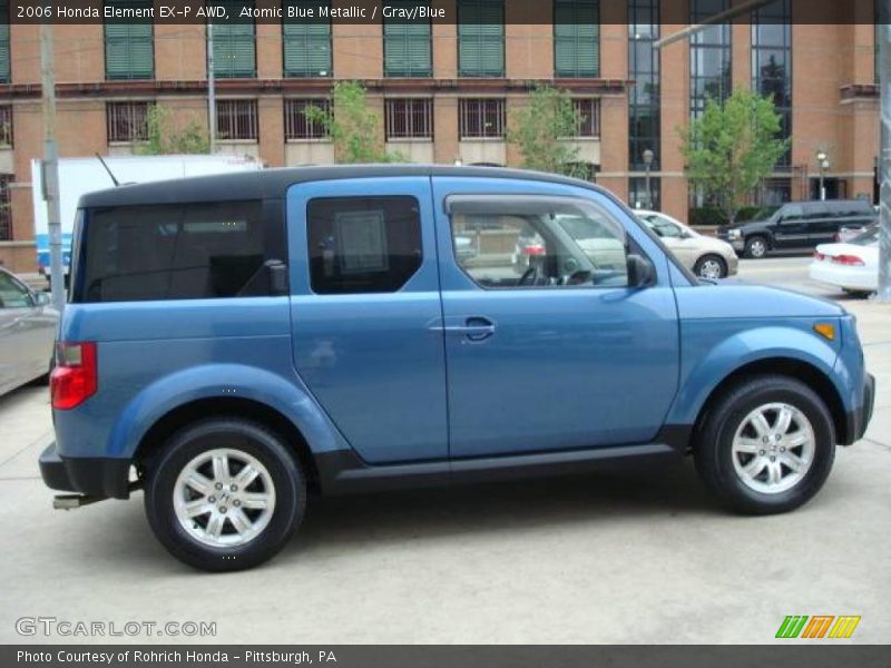 Atomic Blue Metallic / Gray/Blue 2006 Honda Element EX-P AWD