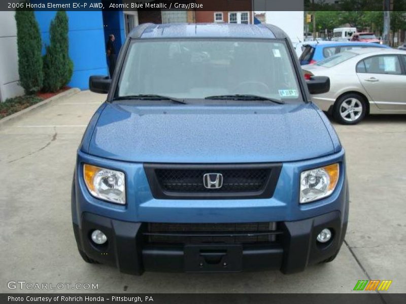 Atomic Blue Metallic / Gray/Blue 2006 Honda Element EX-P AWD