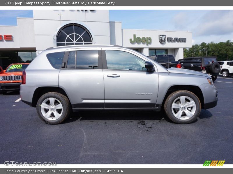  2016 Compass Sport Billet Silver Metallic