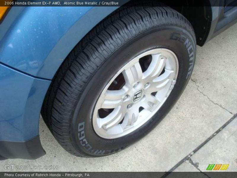 Atomic Blue Metallic / Gray/Blue 2006 Honda Element EX-P AWD
