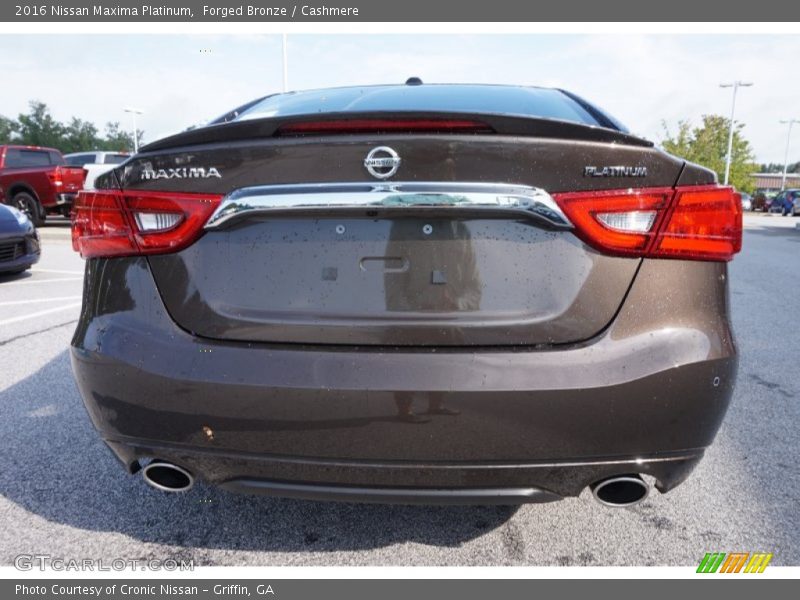 Forged Bronze / Cashmere 2016 Nissan Maxima Platinum