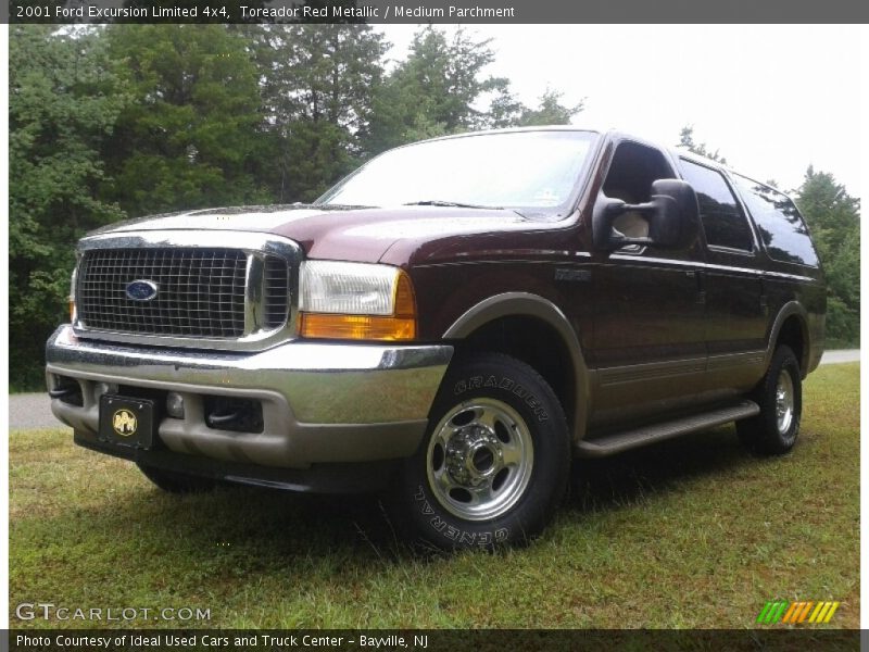Toreador Red Metallic / Medium Parchment 2001 Ford Excursion Limited 4x4