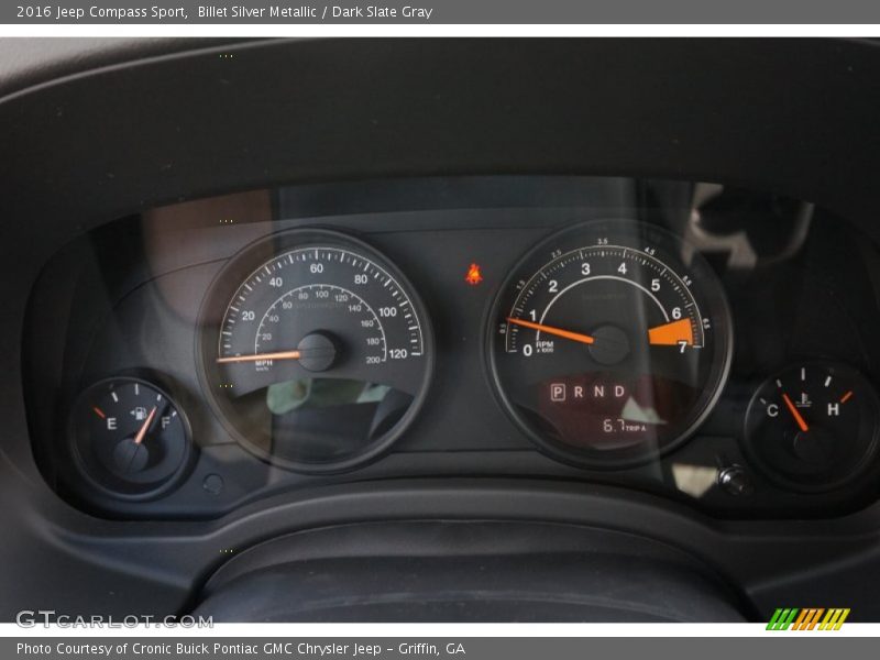  2016 Compass Sport Sport Gauges