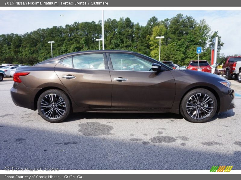 Forged Bronze / Cashmere 2016 Nissan Maxima Platinum
