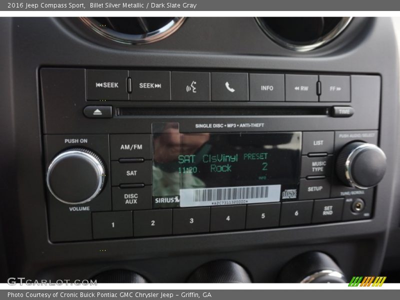 Controls of 2016 Compass Sport