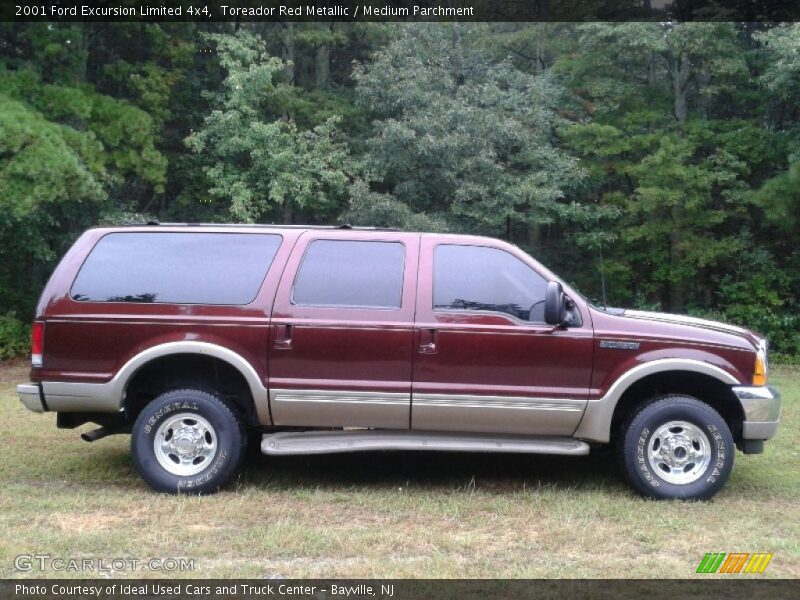  2001 Excursion Limited 4x4 Toreador Red Metallic