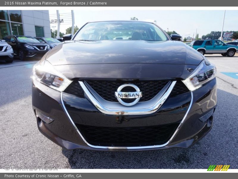 Forged Bronze / Cashmere 2016 Nissan Maxima Platinum