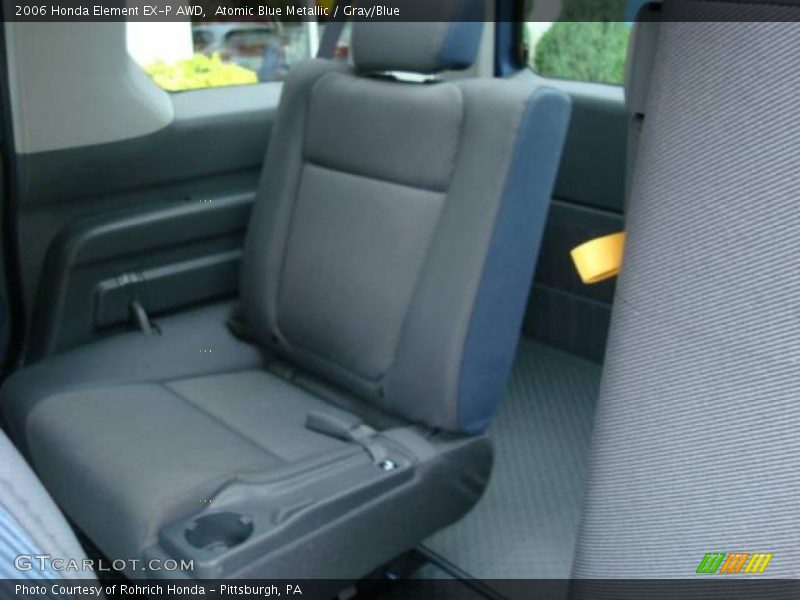 Atomic Blue Metallic / Gray/Blue 2006 Honda Element EX-P AWD