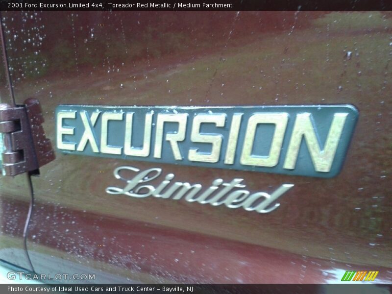 Toreador Red Metallic / Medium Parchment 2001 Ford Excursion Limited 4x4