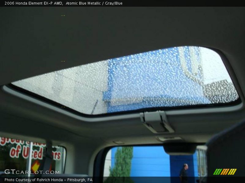 Atomic Blue Metallic / Gray/Blue 2006 Honda Element EX-P AWD