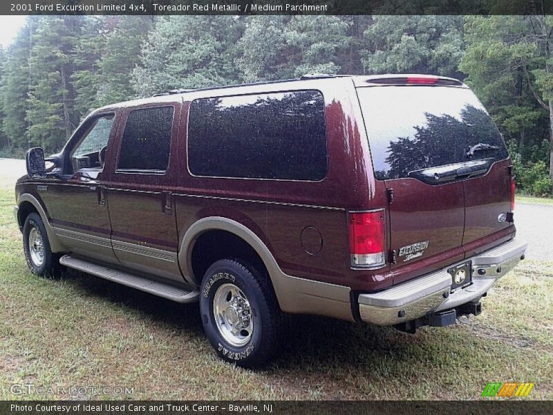 Toreador Red Metallic / Medium Parchment 2001 Ford Excursion Limited 4x4