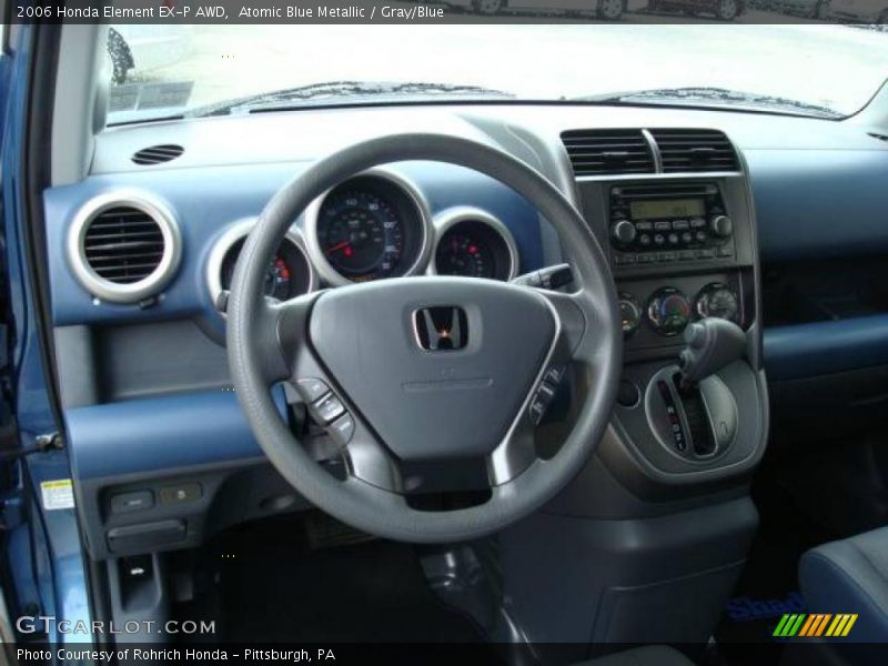 Atomic Blue Metallic / Gray/Blue 2006 Honda Element EX-P AWD