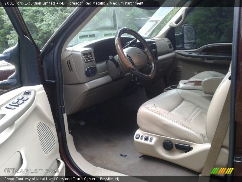 Toreador Red Metallic / Medium Parchment 2001 Ford Excursion Limited 4x4