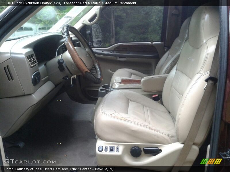 Toreador Red Metallic / Medium Parchment 2001 Ford Excursion Limited 4x4