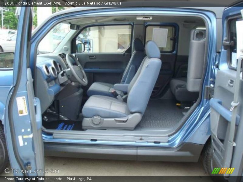 Atomic Blue Metallic / Gray/Blue 2006 Honda Element EX-P AWD