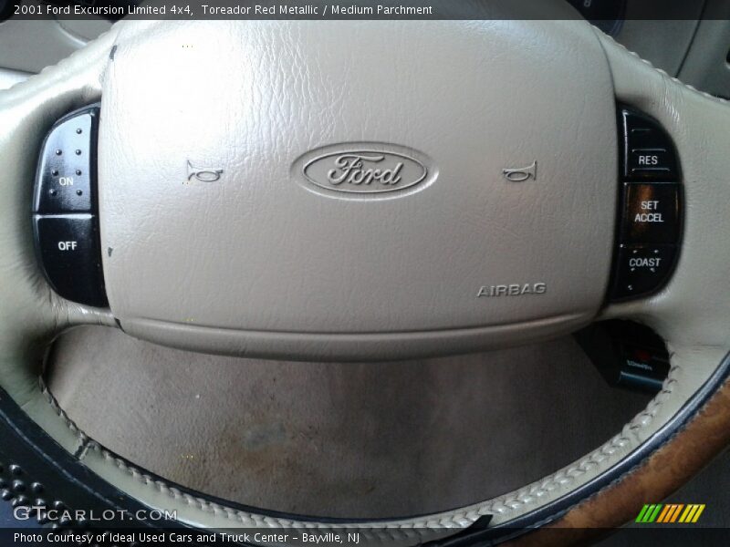 Toreador Red Metallic / Medium Parchment 2001 Ford Excursion Limited 4x4