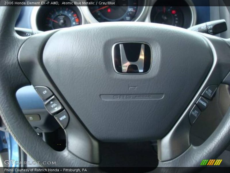 Atomic Blue Metallic / Gray/Blue 2006 Honda Element EX-P AWD