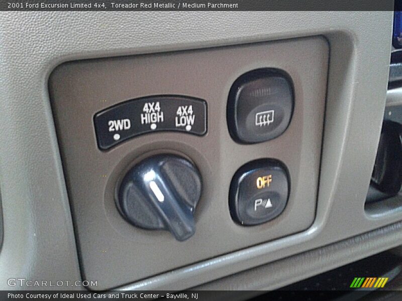 Toreador Red Metallic / Medium Parchment 2001 Ford Excursion Limited 4x4