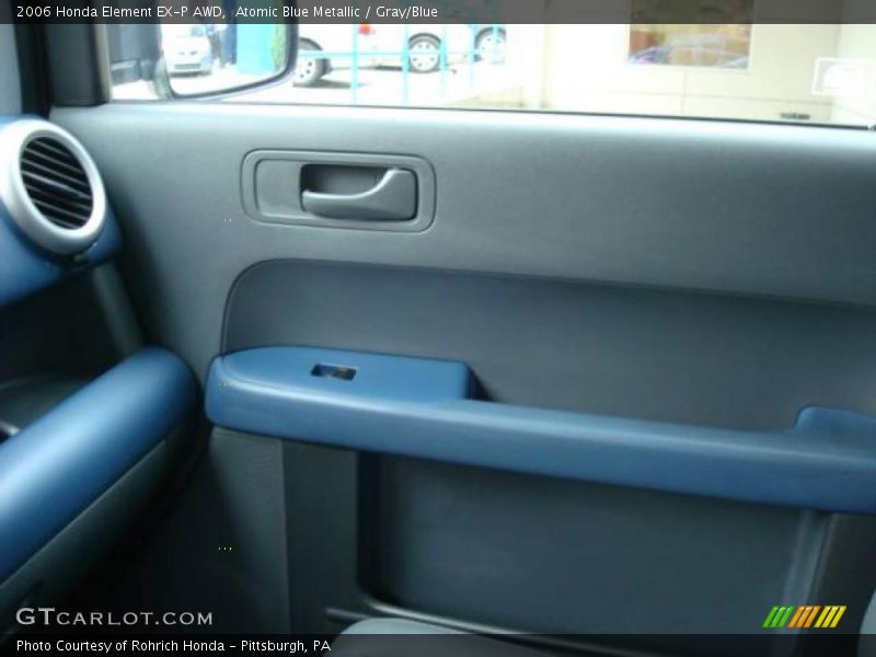 Atomic Blue Metallic / Gray/Blue 2006 Honda Element EX-P AWD