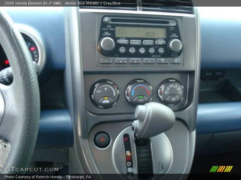 Atomic Blue Metallic / Gray/Blue 2006 Honda Element EX-P AWD