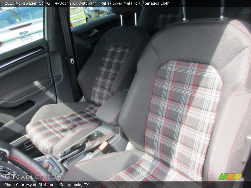 Reflex Silver Metallic / Interlagos Cloth 2015 Volkswagen Golf GTI 4-Door 2.0T Autobahn