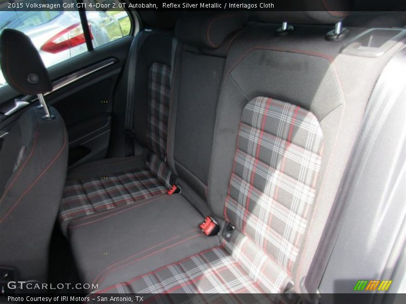 Reflex Silver Metallic / Interlagos Cloth 2015 Volkswagen Golf GTI 4-Door 2.0T Autobahn