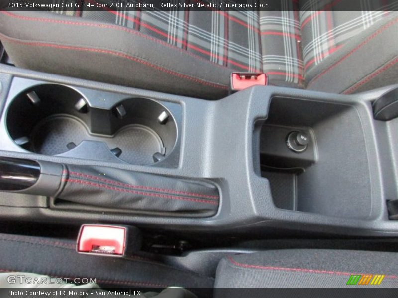 Reflex Silver Metallic / Interlagos Cloth 2015 Volkswagen Golf GTI 4-Door 2.0T Autobahn