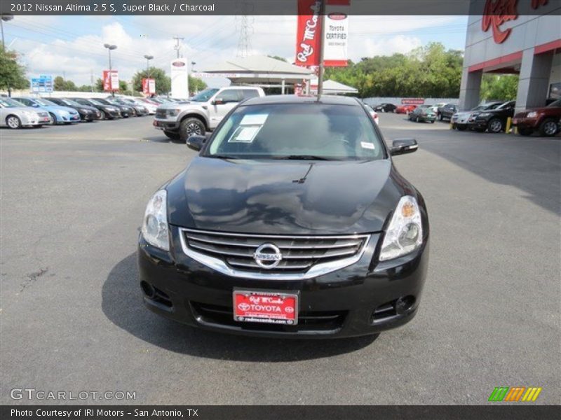 Super Black / Charcoal 2012 Nissan Altima 2.5 S