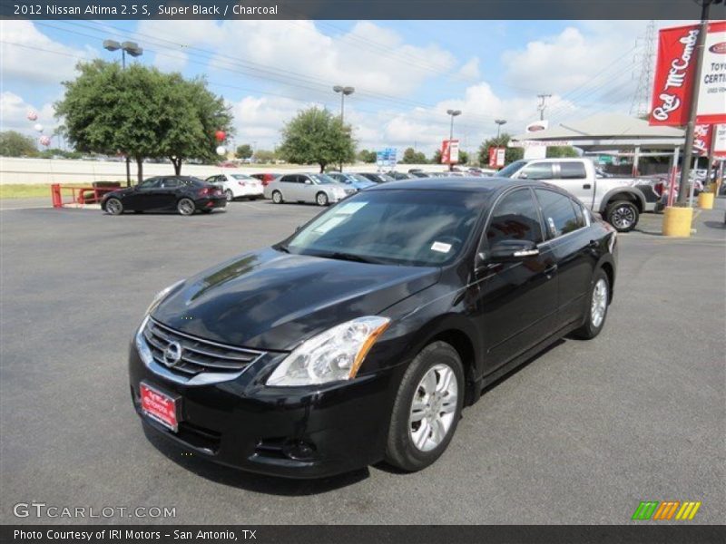 Super Black / Charcoal 2012 Nissan Altima 2.5 S
