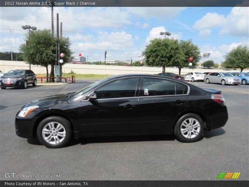 Super Black / Charcoal 2012 Nissan Altima 2.5 S