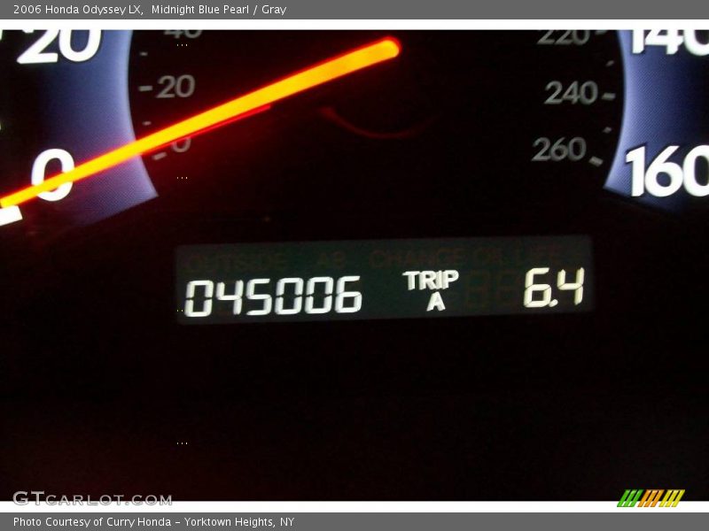 Midnight Blue Pearl / Gray 2006 Honda Odyssey LX