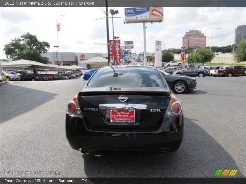 Super Black / Charcoal 2012 Nissan Altima 2.5 S
