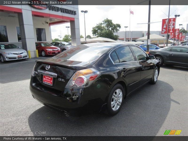 Super Black / Charcoal 2012 Nissan Altima 2.5 S