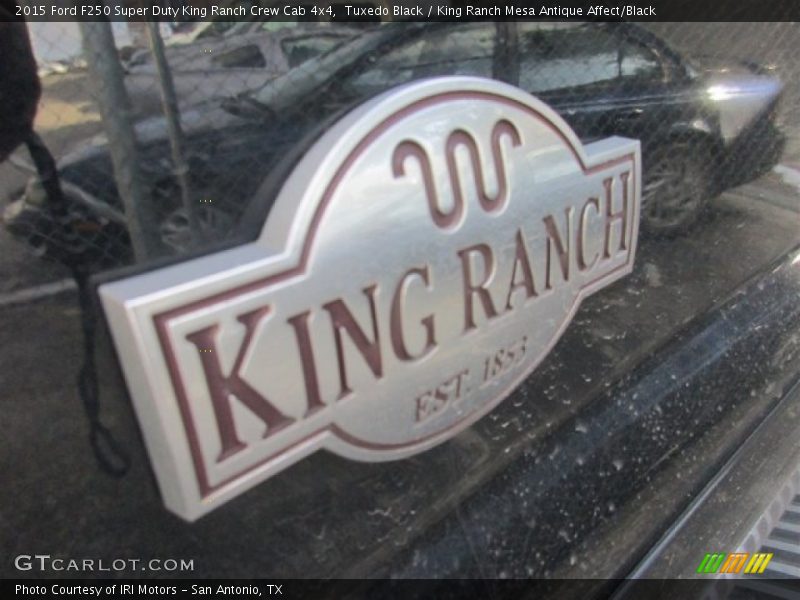 Tuxedo Black / King Ranch Mesa Antique Affect/Black 2015 Ford F250 Super Duty King Ranch Crew Cab 4x4