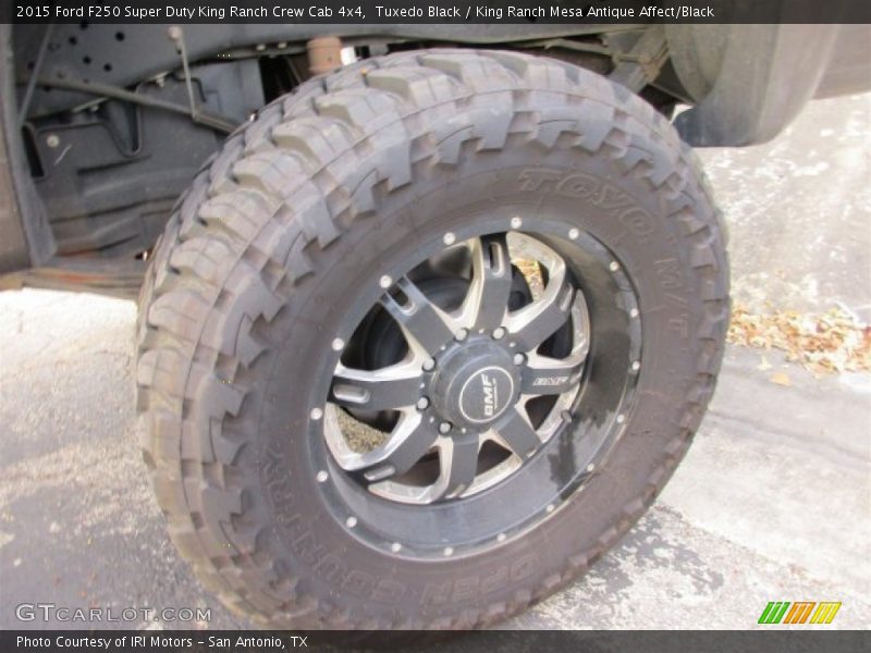 Tuxedo Black / King Ranch Mesa Antique Affect/Black 2015 Ford F250 Super Duty King Ranch Crew Cab 4x4