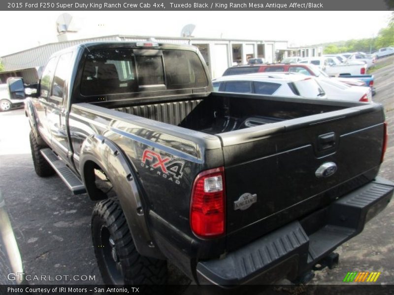 Tuxedo Black / King Ranch Mesa Antique Affect/Black 2015 Ford F250 Super Duty King Ranch Crew Cab 4x4