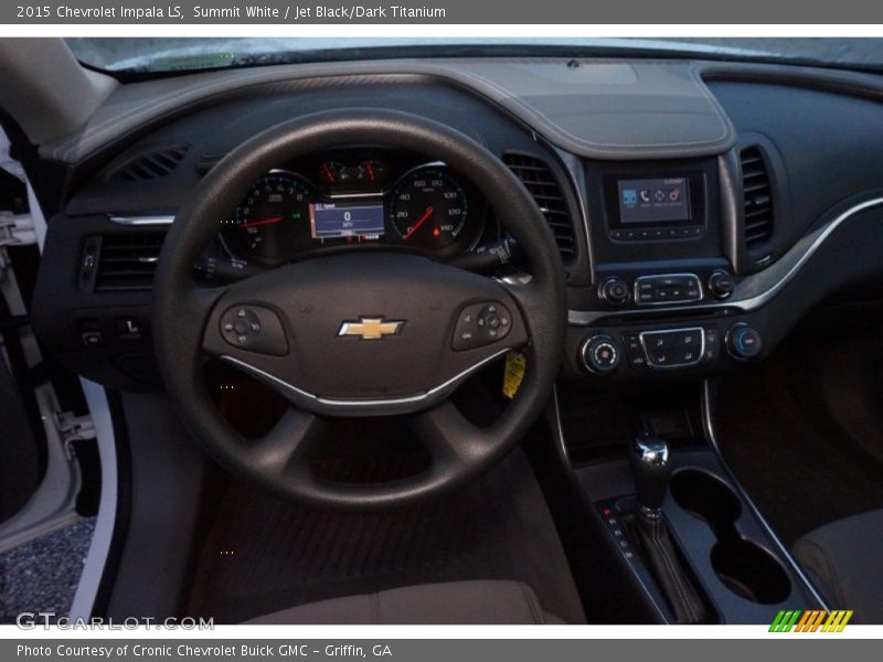 Summit White / Jet Black/Dark Titanium 2015 Chevrolet Impala LS